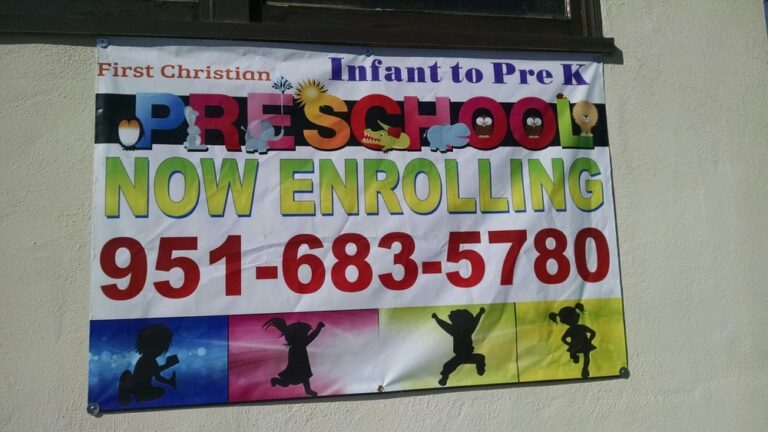 first christian church nursery schl and dy cre ctr riverside