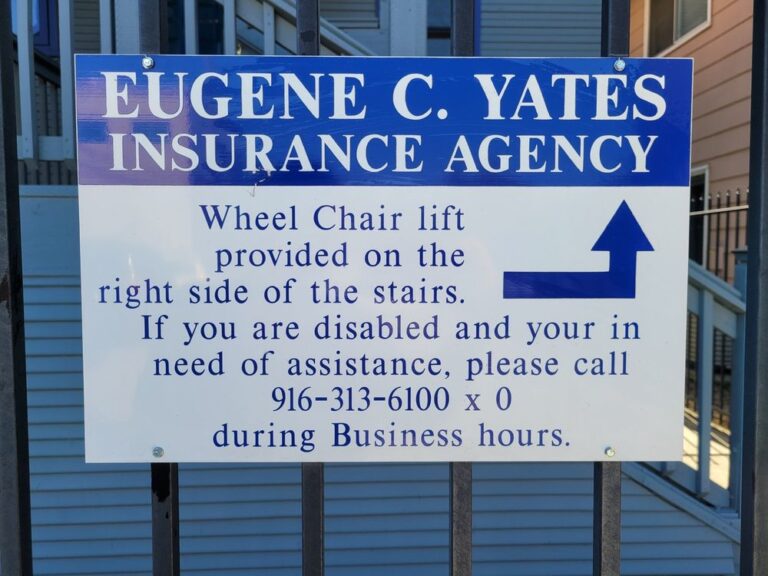 eugene c yates insurance agency sacramento 7