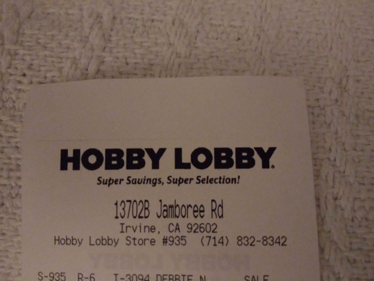 hobby lobby irvine