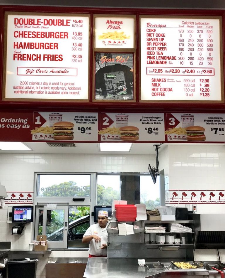 in n out burger san carlos