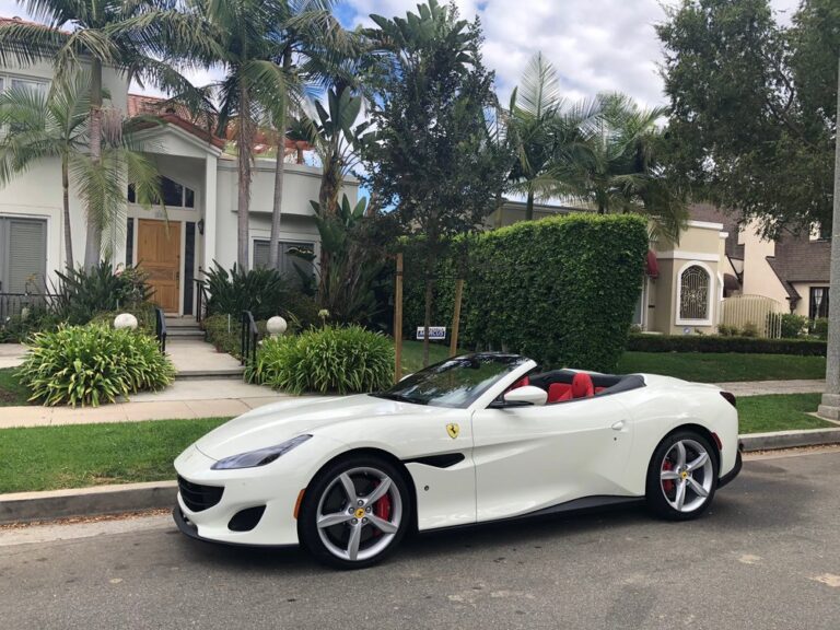 black and white car rental lax inglewood