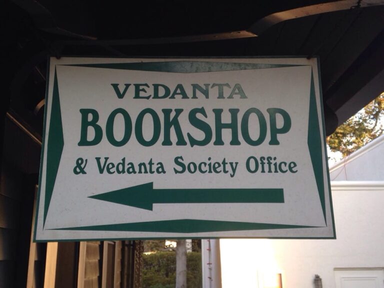 vedanta bookshop los angeles