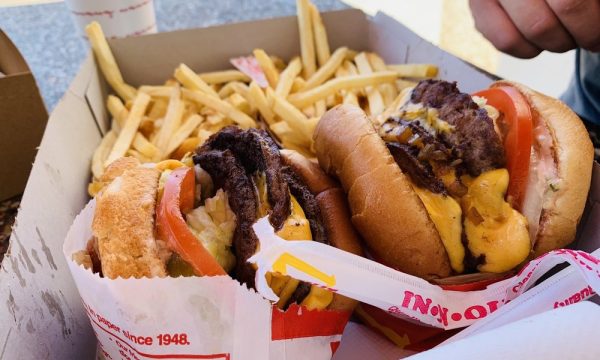 in n out burger vista